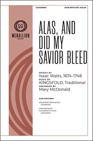 Alas, and Did My Savior Bleed SATB choral sheet music cover Thumbnail